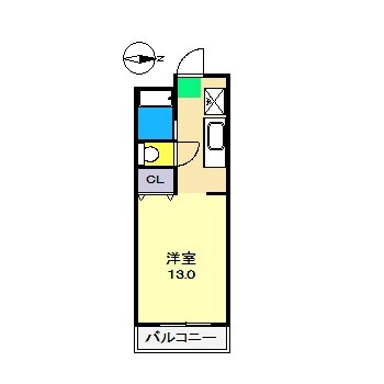 シティーライフ21比島の物件間取画像