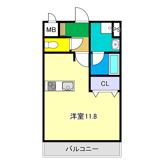 レアシスの物件間取画像