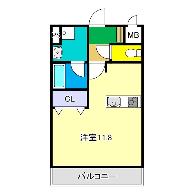 レアシスの物件間取画像