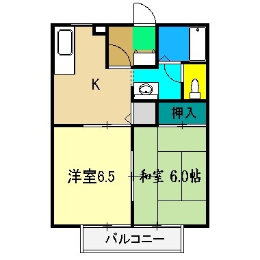 物件間取画像