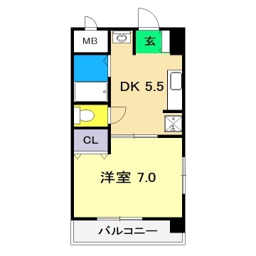 オレオール池の物件間取画像