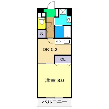 物件間取画像