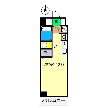 物件間取画像