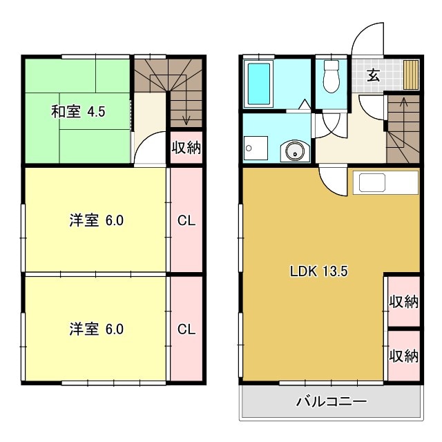 ハイツいまい Iの物件間取画像