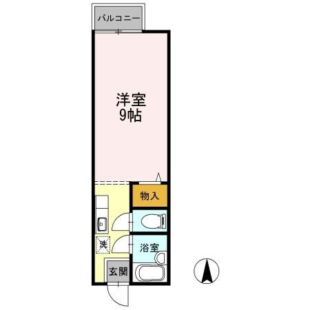 ＣＡＳＡ２１ｔｈの物件間取画像