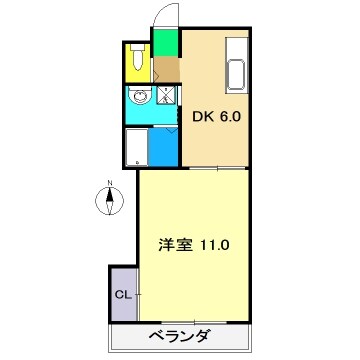 ドリームハウス 2の物件間取画像