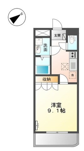 物件間取画像