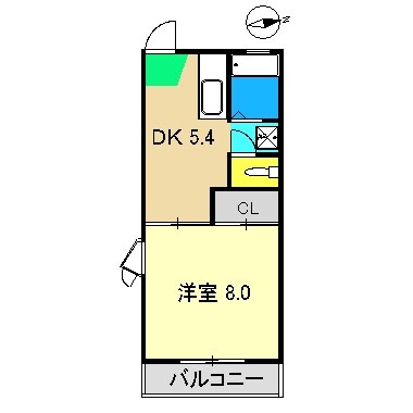物件間取画像