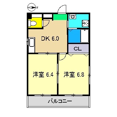 物件間取画像