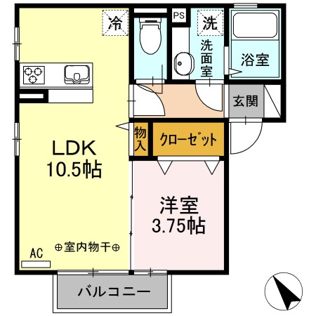 シュマールの物件間取画像