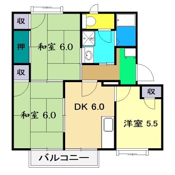 ボーヴィラージュ和田の物件間取画像