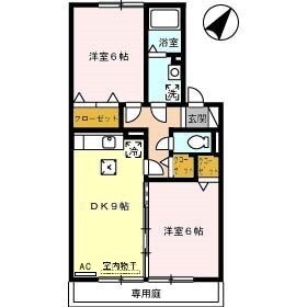 シャトーあゆみの物件間取画像