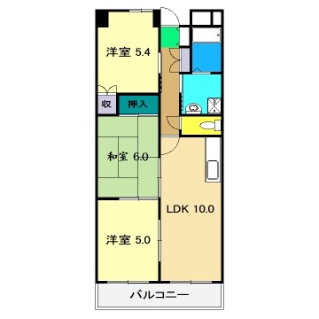 モイドープ和田の物件間取画像