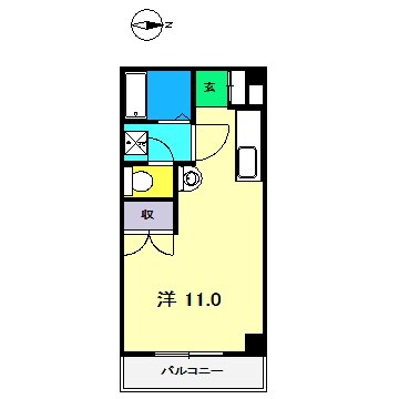 M’s Beeの物件間取画像