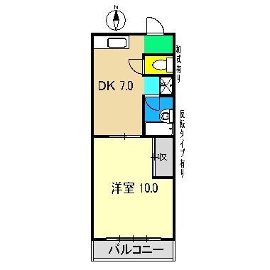 ロイヤルガーデン Ⅰの物件間取画像