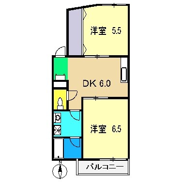 物件間取画像