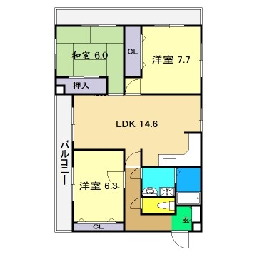 フィネスＹの物件間取画像