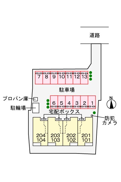 メゾンリアンの物件外観写真