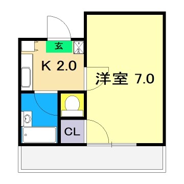 ニューホープハイツの物件間取画像