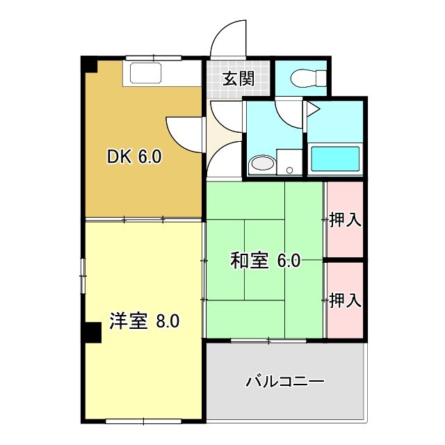 パパドポーラスターの物件間取画像