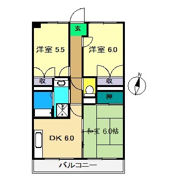 リヤンフォート･横浜の物件間取画像