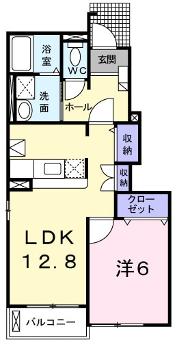 アヴァン　パルク　Ｗの物件間取画像