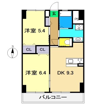 みつばちレジデンスの物件間取画像