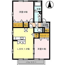 ブルージュ北久保の物件間取画像