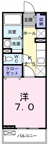 桜の物件間取画像