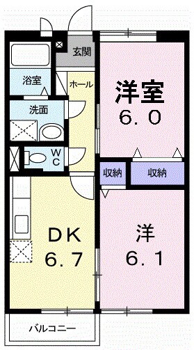 物件間取画像