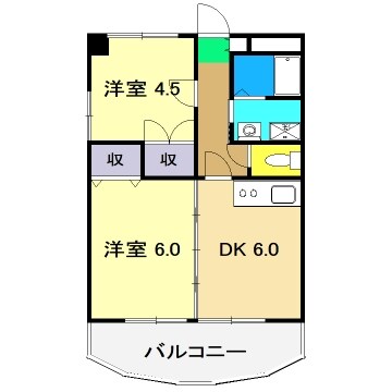 物件間取画像