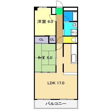 舟戸駅 徒歩6分 2階の物件間取画像