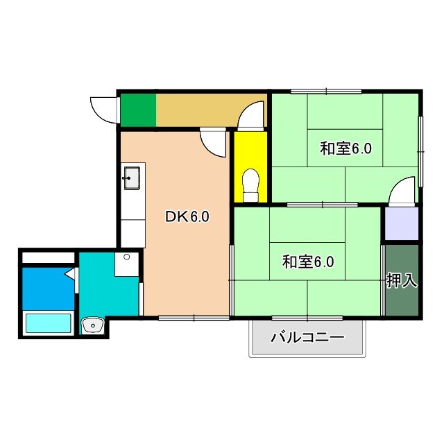 ブルーアイランドの物件間取画像