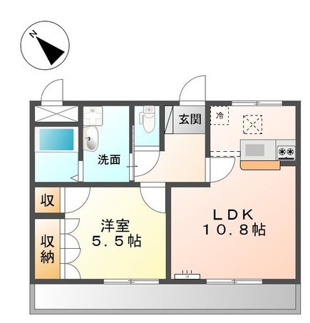 ネオ・クレストⅢの物件間取画像