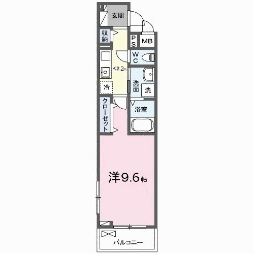 ルーベル桜井の物件間取画像