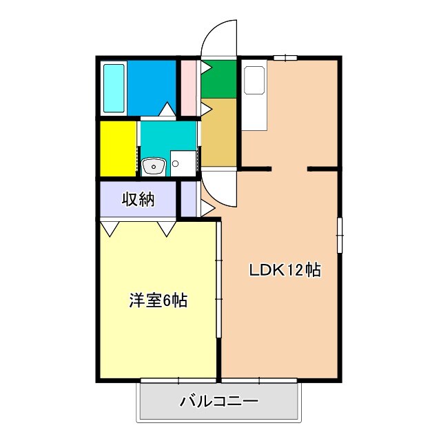 メゾンEYE A棟の物件間取画像