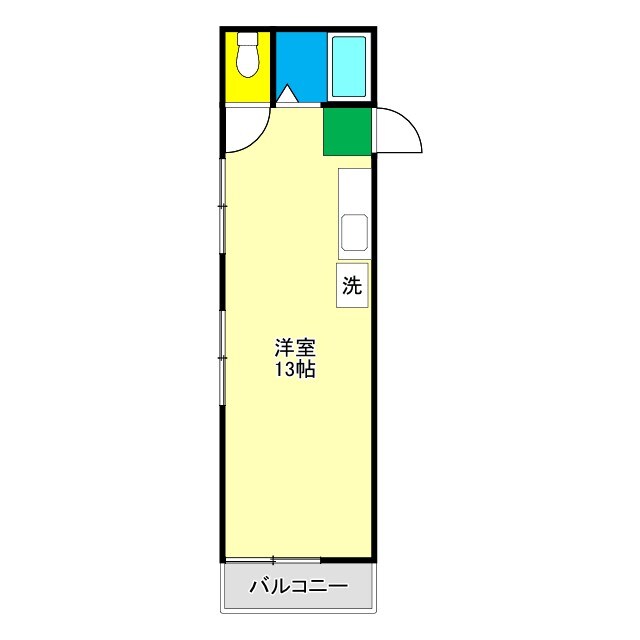 旭町一丁目駅 徒歩13分 1階の物件間取画像