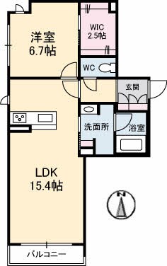 シャーメゾン 四季彩の物件間取画像
