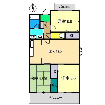 ロッジメントYOSHIMURAの物件間取画像