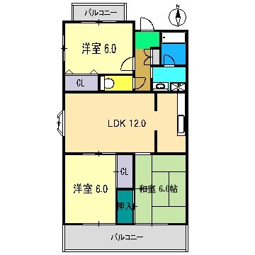ロッジメントYOSHIMURAの物件間取画像
