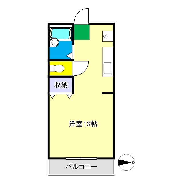 物件間取画像