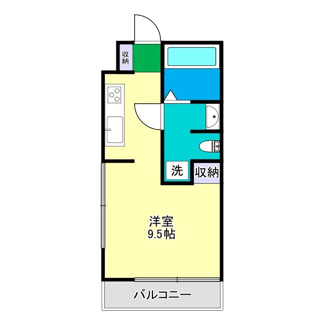 コーポMIKI Ⅰ南棟の物件間取画像