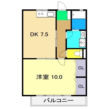 ベルメールの物件間取画像