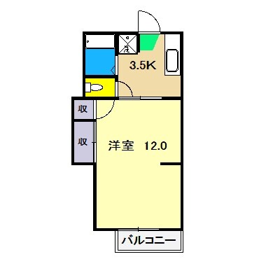 物件間取画像