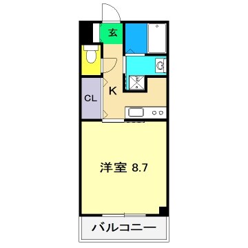 こうき秦南の物件間取画像