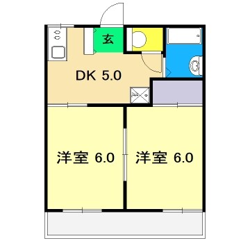 物件間取画像