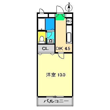 アメーヌセゾン Ⅱの物件間取画像