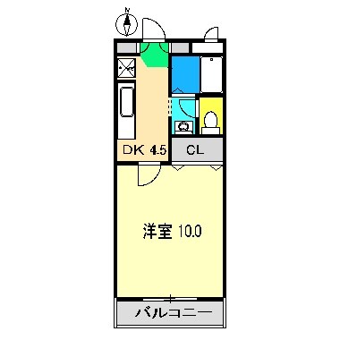 アメーヌセゾン Ⅱの物件間取画像