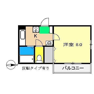 物件間取画像