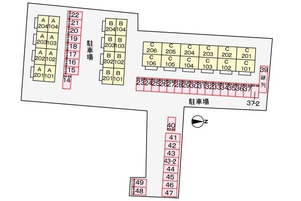 カレントハウスⅡＣの物件外観写真